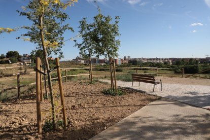 Els dos miradors del Secà de Sant Pere, oberts amb obres pendents