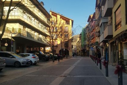 Imatge d’arxiu del carrer Major de la Seu d’Urgell.