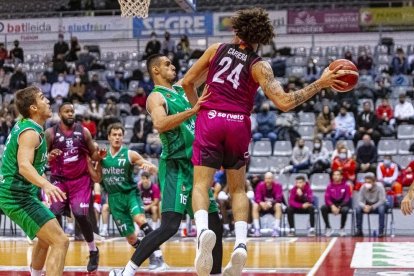 L’últim partit que va poder disputar el Força Lleida va ser contra el Peñas Osca al Barris Nord.