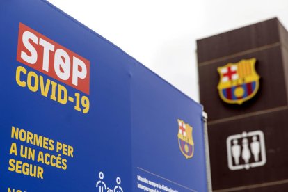 Imatge d'arxiu de l'exterior del Camp Nou