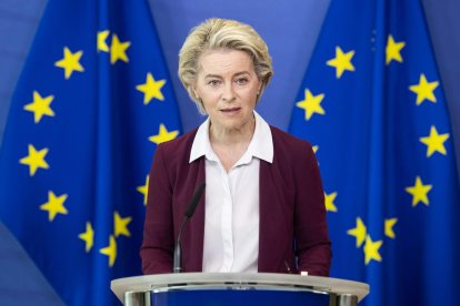 La presidenta de la Comisión Europea, Ursula Von der Leyen.