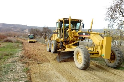 Imatge d’arxiu de millores de camins municipals.