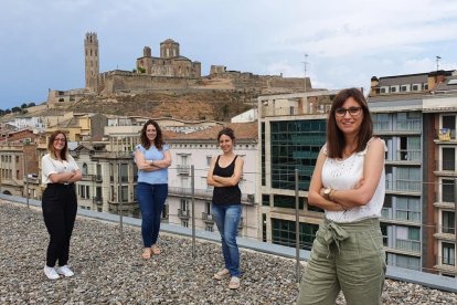 Imatge de l’equip de la Unitat de Farmàcia de l’Atenció Primària de l’ICS a Lleida.