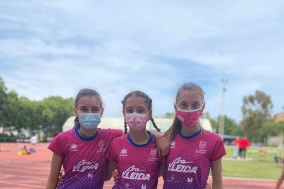 Tres atletes del Terres de Ponent competiran a l'Estatal sub-14