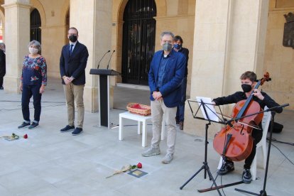 L’acte es va dur a terme a la plaça de l’Ajuntament de Mollerussa.