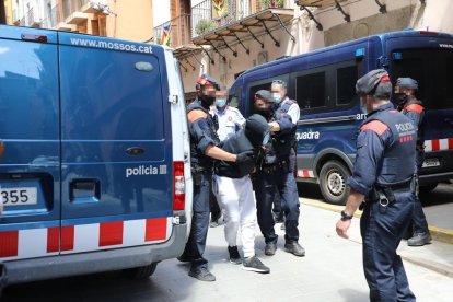 Un dels detinguts, divendres als jutjats de Balaguer.