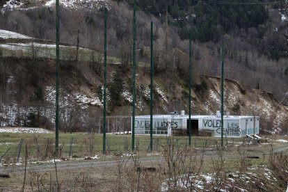 Las instalaciones del campo de golf de Vallfosca, cerca del pueblo de Espui.