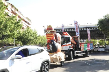 La rua va recórrer diversos carrers de Lleida i va acabar als Camps Elisis.