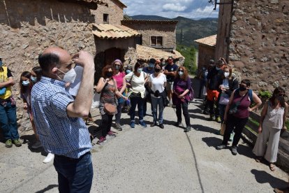 Isidre Domenjó se encargó del recorrido por las 22 casas