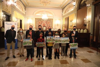 Entrega de premis del concurs de dibuix infantil d'Aqualia a Lleida