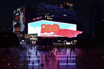 El Gran Palacio del Pueblo de Pekín donde se celebra el congreso.