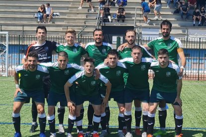 El once inicial que presentó el Borges en el campo del Can Vidalet.