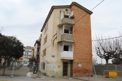 El bloque A del grupo Sant Isidori. 