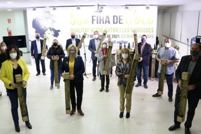 Acte de clausura de la Fira de l’Oli d’enguany.