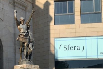 L'escultura d'Indíbil i Mandoni serà restaurada properament a Barcelona