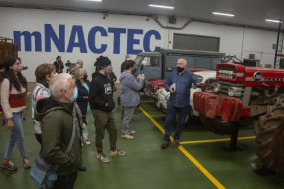 El Museu Nacional de la Ciència i la Tècnica de Catalunya, ubicat a Cervera, va oferir visites guiades ahir al matí.