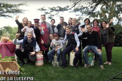 Imatge del calendari solidari del 2021 a la Seu d’Urgell.