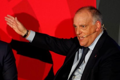 Javier Tebas , en una imagen de archivo.
