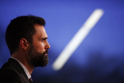 El presidente del Parlament de Catalunya, Roger Torrent.