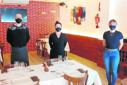 El bar Centre de Maldà, que ahir va poder reobrir les portes després de més d’un mes tancat.