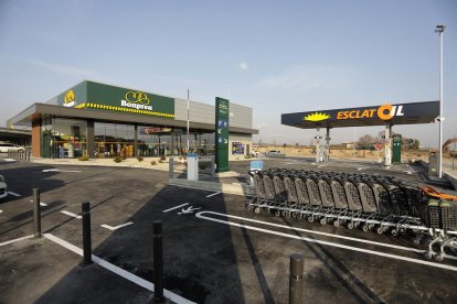 La inauguració del supermercat Bonpreu a Alpicat.