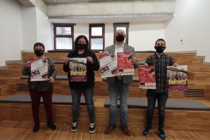 La presentació ahir dels actes nadalencs a Balaguer.