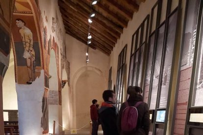 Visitantes en Sant Joan de Boí, que acogerá el acto central