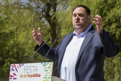 El vicepresident i conseller d'Economia de la Generalitat, Oriol Junqueras