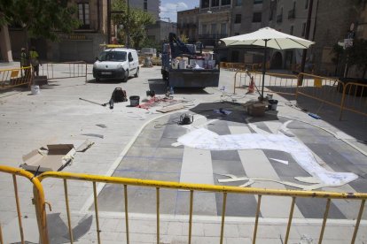 La vallas desaparecerán hoy mismo.