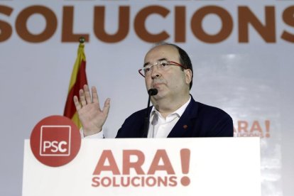 El primer secretario del PSC, Miquel Iceta.