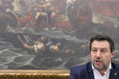 El exministro del Interior de Italia Mateo Salvini, en una fotografía de archivo.