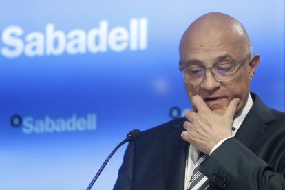 El Banc Sabadell decidirà aquesta tarda si trasllada la seua seu a Madrid o Alacant