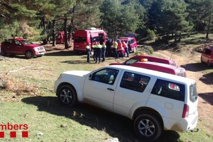 Segueix la recerca del boletaire de 80 anys perdut dissabte a Guixers