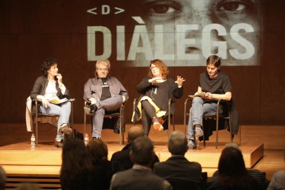 En el acto participaron el escritor Màrius Serra, Marisol López y el actor leridano Enric Blasi. 