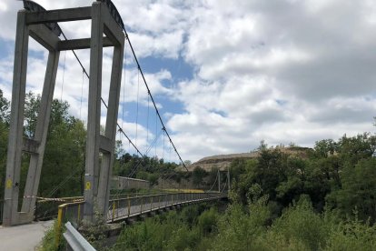 Pont conegut com la Palanca de Tragó.