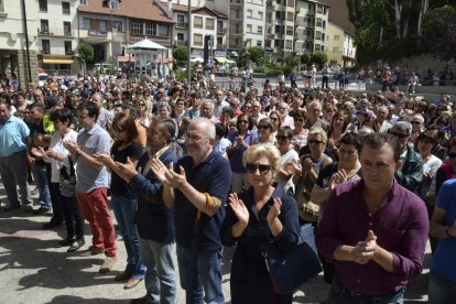 Concentración de protesta el sábado en Sabiñánigo.