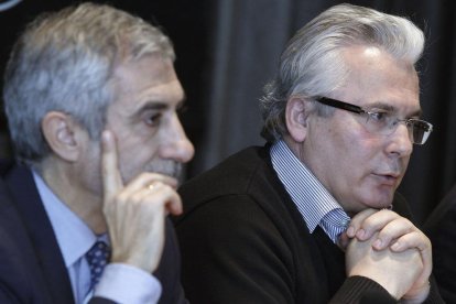 Gaspar Llamazares y Baltasar Garzón en foto de archivo.