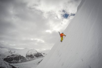 Kilian, en una imagen de su anterior aventura en el Everest.