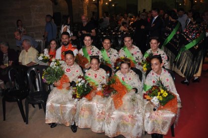 Reines i dames de les festes del Pilar de Fraga d’aquest any.