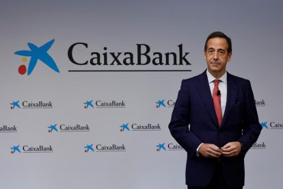 El conseller delegat de CaixaBank, Gonzalo Gortázar.