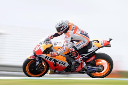 Marc Márquez amb la seua Honda