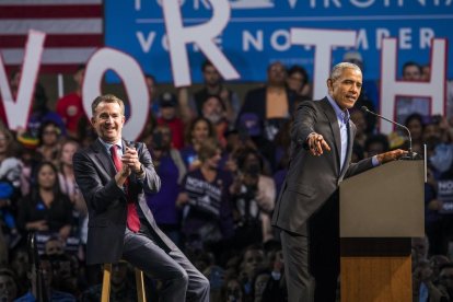 Obama vuelve a hacer campaña después de dejar la Casa Blanca