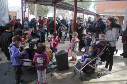 Un momento de la fiesta musical y reivindicativa.