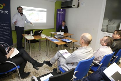 Un momento de la jornada celebrada ayer en la sede de Pimec.