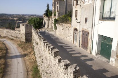 Una de las calles que se incluirán en una de las rutas de Cervera.