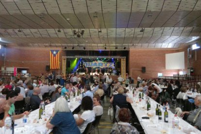 La festa es va portar a terme al pavelló poliesportiu.
