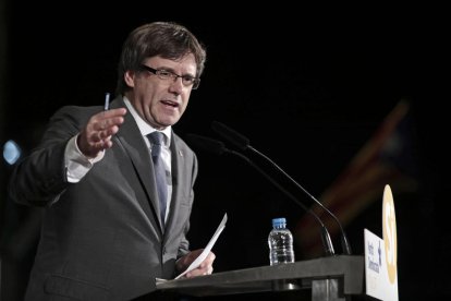 El president de la Generalitat, Carles Puigdemont.