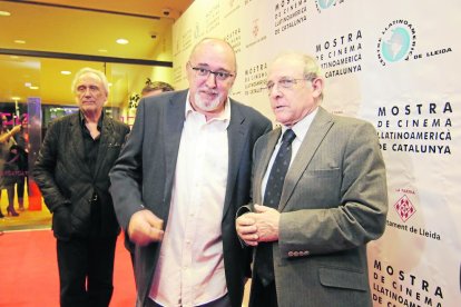 Ferrer y Emilio Gutiérrez Caba, en la pasada edición de la Mostra.