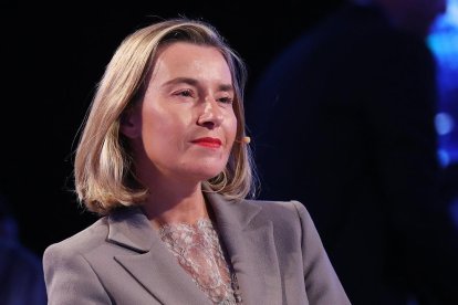 L'alta representant de la UE per a la Política Exterior, Federica Mogherini.