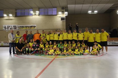 El Vila-sana va presentar ahir els equips amb els quals competirà aquesta temporada.